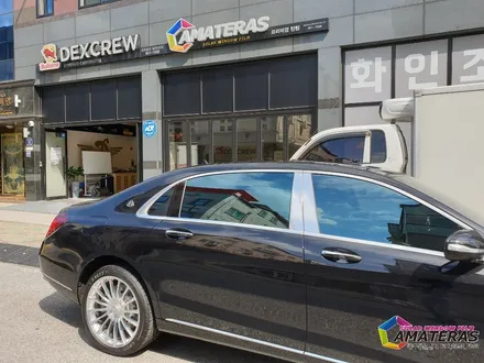 광주 아마테라스 벤츠 마이바흐 S650 아마테라스 HN 등급으로 신차 썬팅 in 아마테라스 광주