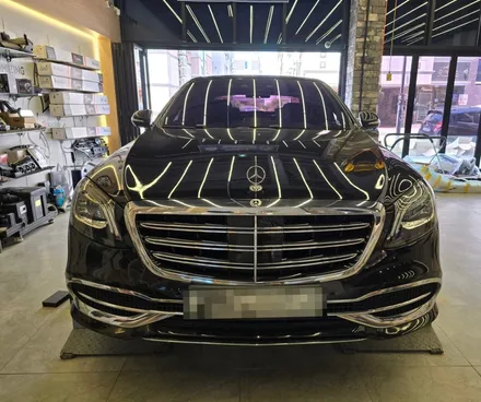 W222 후기형 S350 64색 송풍구엠비언트 , 3D부메스터 장착으로 화려한 실내분위기로 연출해봅시다!! 광주벤츠송풍구엠비언트 튜닝 맛집