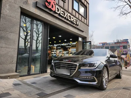 제네시스G80 파이니스트 블루투스 연동 비노출 엠비언트 무드등 시공, 깔끔 그 자체!!