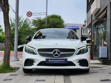 C클래스 쿠페 c200 송풍구 엠비언트라이트 장착기, 당일시공 가능해요~!!