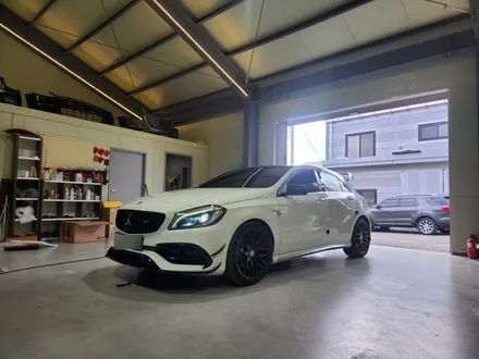 벤츠 A45 amg 엠비언트 튜닝, 송풍구, 도어 엠비언트 순정 코딩 활성화