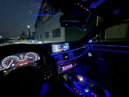 BMW 7시리즈 신형개조차량 송풍구 엠비언트 장착해보자