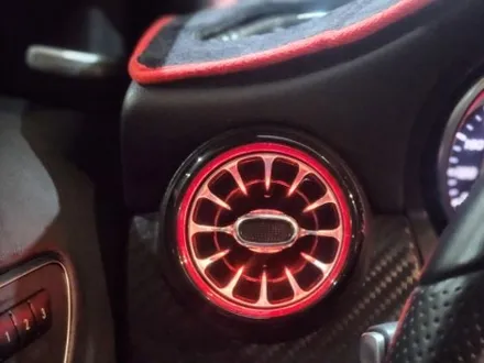 벤츠 A45amg 순정 코딩을 통한 실내 엠비언트무드등 작업(송풍구라이트)