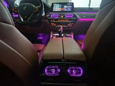 BMW 5시리즈 기어콘솔 엠비언트, 송풍구 엠비언트 장착
