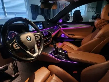 BMW 5시리즈 기어콘솔 엠비언트, 송풍구 엠비언트 장착