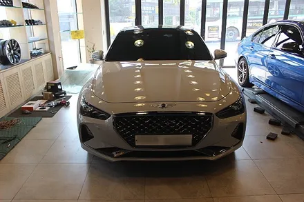 370마력도 부족해, 제네시스G70 보조ECU 레이스칩 GTS + App 장착, HKS 열가 점화플러그 교체