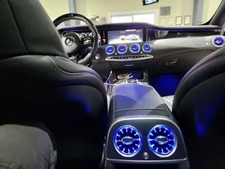 벤츠 S 63amg 쿠페 송풍구 엠비언트라이트 시공