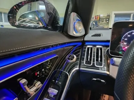 벤츠S클래스 W223 S400d 엑티브 엠비언트라이트, 전동트위터, 미드레인지, 피아노 트림 교체