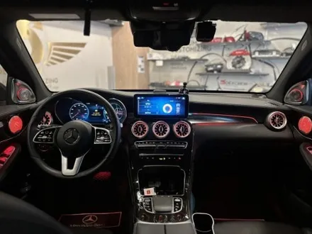 X253 벤츠 GLC 300D 순정연동 엠비언트 장착기(송풍구, 전동트위터, 미드레인지, 시트엠비언트)