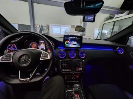 벤츠 A45amg 송풍구엠비언트,도어엠비언트 순정 12색 코딩작업