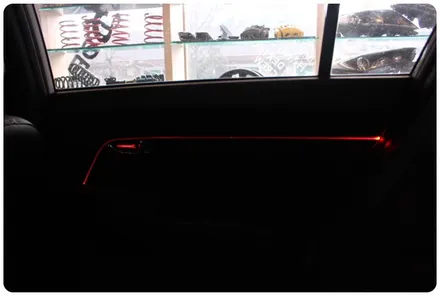 스포티지R 실내를 화사하게, LED도어캐치, 컵홀더, 엠비언트 무드등 작업해봤어요~~!