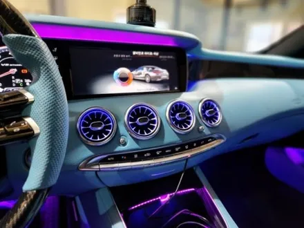 벤츠 S63amg 송풍구 엠비언트, 카플레이, aux 코딩으로 완벽하게