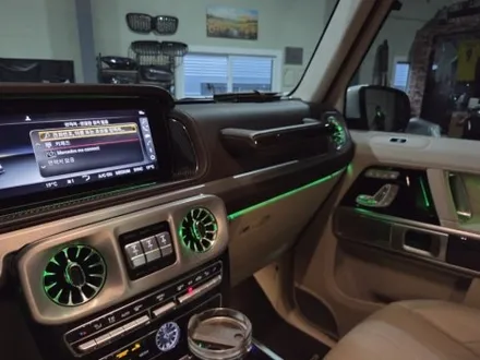 벤츠 G63amg 송풍구 엠비언트, 안경케이스 엠비언트