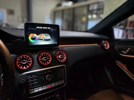 W176 A45 amg 송풍구 엠비언트, A클래스 순정엠비언트 작업[코딩작업]