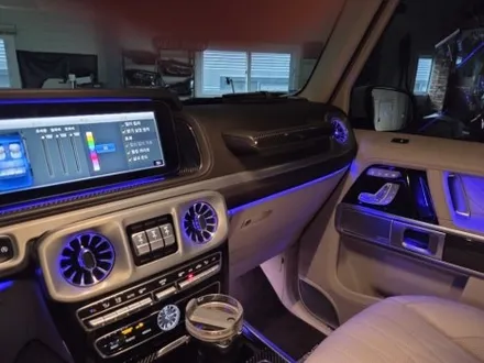 벤츠 G63amg 송풍구 엠비언트, 안경케이스 엠비언트