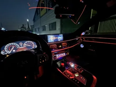 BMW 7시리즈 신형개조차량 송풍구 엠비언트 장착해보자