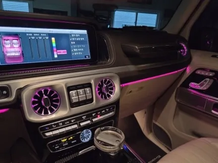 벤츠 G63amg 송풍구 엠비언트, 안경케이스 엠비언트