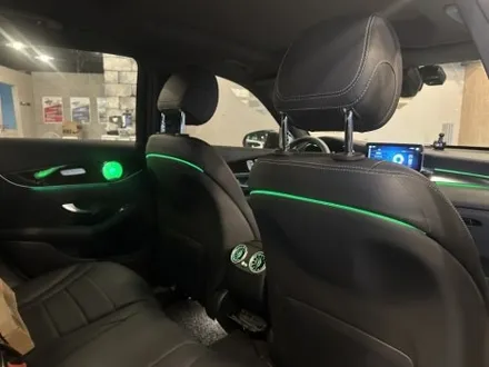X253 벤츠 GLC 300D 순정연동 엠비언트 장착기(송풍구, 전동트위터, 미드레인지, 시트엠비언트)