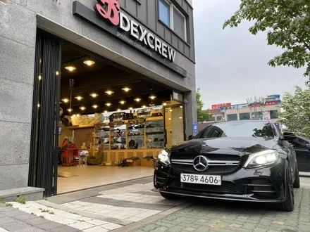 페이스리프트 W205  벤츠 C43 AMG 4matic 보조ECU 칩튠으로 400마력 이상 출력 만들기, 레이스칩 GTS BLACK 고고!!