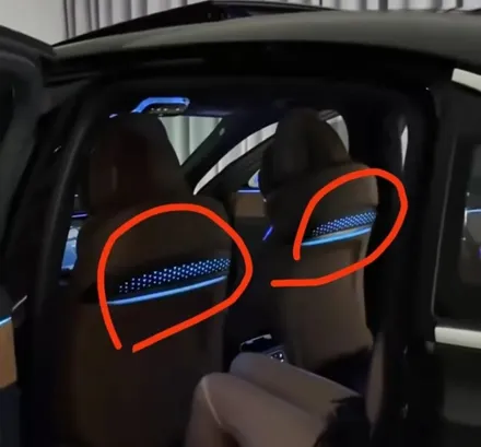 벤츠 w214 E200 정품 익스클루시브 튜닝하기, 신제품 엠비언트 튜닝도 가능해요