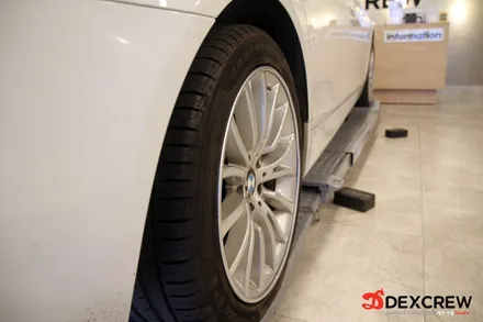 휠복원도 좋지만 휠프로텍터 휠보레 어떠세요? BMW 520d 휠프로텍터 휠보레 장착 리뷰. 대구 튜닝샵 덱스크루 대구 수성점.