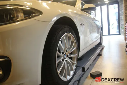 휠복원도 좋지만 휠프로텍터 휠보레 어떠세요? BMW 520d 휠프로텍터 휠보레 장착 리뷰. 대구 튜닝샵 덱스크루 대구 수성점.