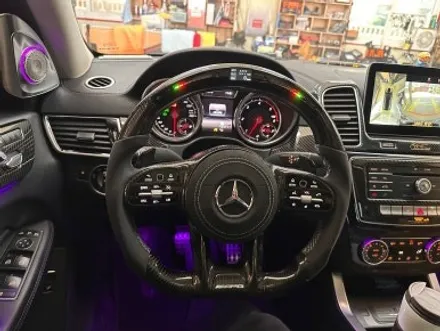 벤츠 GLE350 AMG63 (W166) - AMG 알칸타라 카본 디컷 핸들과 RPM핸들 게이지까지! / 대전 서구 탄방동