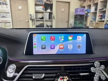 BMW 7시리즈 730Ld G11 - id5 -> id6 순정 애플 카플레이 활성화와 데이라이트 황변 고장 수리! / 대전 서구 탄방동