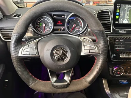 벤츠 GLE350 AMG63 (W166) - AMG 알칸타라 카본 디컷 핸들과 RPM핸들 게이지까지! / 대전 서구 탄방동
