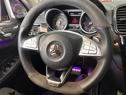 벤츠 GLE350 AMG63 (W166) - AMG 알칸타라 카본 디컷 핸들과 RPM핸들 게이지까지! / 대전 서구 탄방동