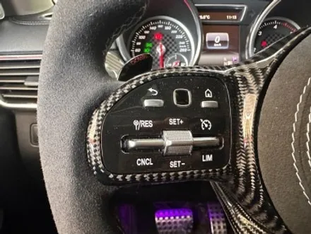 벤츠 GLE350 AMG63 (W166) - AMG 알칸타라 카본 디컷 핸들과 RPM핸들 게이지까지! / 대전 서구 탄방동