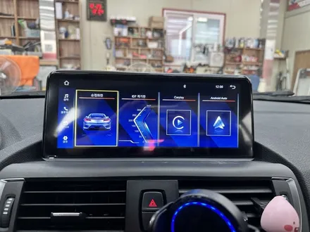 BMW 1시리즈 118d F20 - 애플카플레이 / 안드로이드 오토 10.25 터치 모니터 시공과 순정 크루즈컨트롤 / 패들시프트 장착 사례 / 대전 서구 탄방동