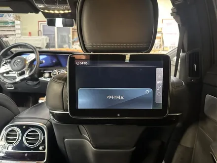 벤츠 S클래스 S63 AMG W222 - 2열 리어 후석모니터 LCD 파손 수리와 조그다이얼 고장 수리 / 대전 서구 탄방동