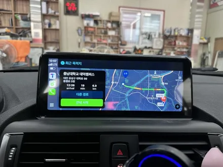 BMW 1시리즈 118d F20 - 애플카플레이 / 안드로이드 오토 10.25 터치 모니터 시공과 순정 크루즈컨트롤 / 패들시프트 장착 사례 / 대전 서구 탄방동