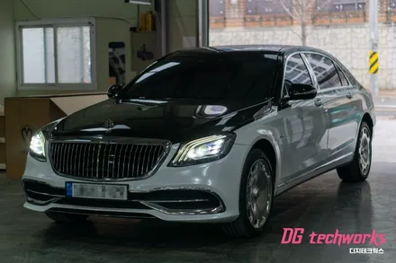 고가의 옵션을 랩핑으로? 벤츠 마이바흐 S650 듀오톤 랩핑 시공 / 대구 달성군