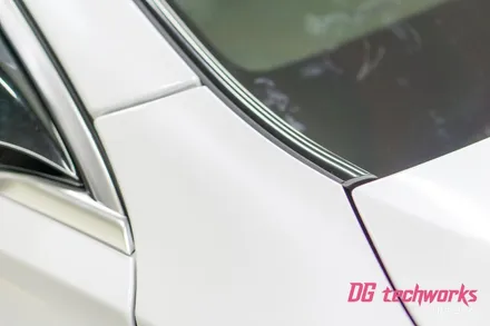 대구 벤츠 S450L 새옷입히기 , 화이트 전체랩핑 시공 / 대구 달성군