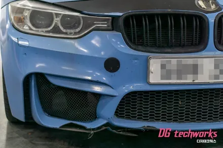 대구 랩핑 전문 BMW 3시리즈 전체 랩핑 재 시공 / 대구 달성군