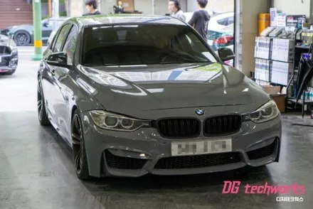 대구 랩핑 전문 BMW 3시리즈 전체 랩핑 재 시공 / 대구 달성군