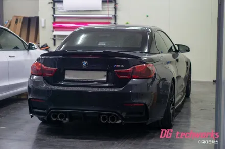 대구 BMW M4 컨버터블 딥핑크 풀랩핑 / 대구 달성군