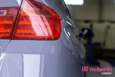 대구 랩핑 전문 BMW 3시리즈 전체 랩핑 재 시공 / 대구 달성군