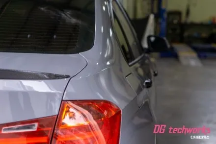 대구 랩핑 전문 BMW 3시리즈 전체 랩핑 재 시공 / 대구 달성군