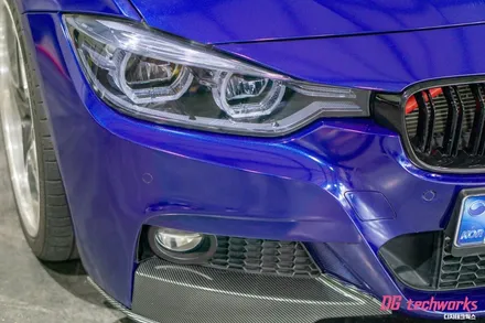 대구 랩핑 BMW 3시리즈 풀랩핑 에이버리 마그네틱 버스트 / 대구 달성군