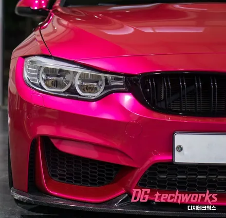 대구 BMW M4 컨버터블 딥핑크 풀랩핑 / 대구 달성군