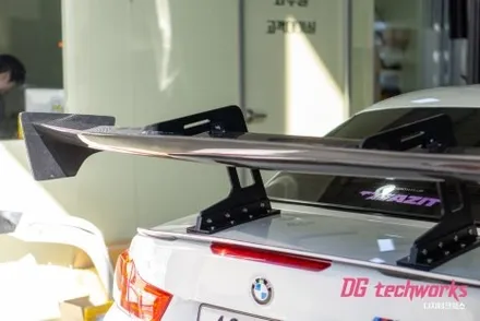 대구 튜닝샵 BMW 4시리즈 GT윙 설치 시공 대구 디지테크웍스 / 대구 달성군
