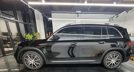 동탄랩핑 벤츠 AMG GLB 35 사틴다크바솔트 전체랩핑 맞춤 색상 / 동탄 산척동