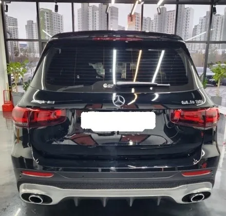 동탄랩핑 벤츠 AMG GLB 35 사틴다크바솔트 전체랩핑 맞춤 색상 / 동탄 산척동