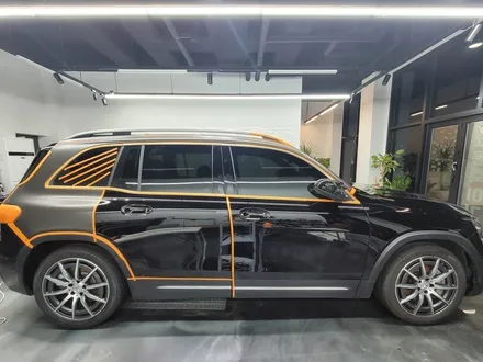 동탄랩핑 벤츠 AMG GLB 35 사틴다크바솔트 전체랩핑 맞춤 색상 / 동탄 산척동