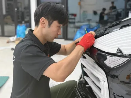 카이엔 랩핑 가격 합리적으로 신차 느낌 만들기! / 충남 천안
