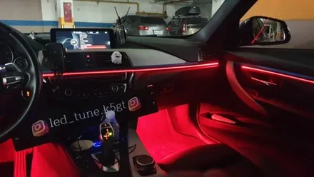 (경기도 출장)BMW F30 3시리즈 실내엠비언트 풀시공👍 / 시흥,안산
