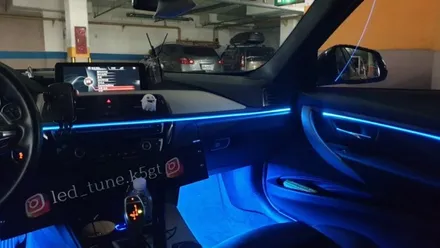 (경기도 출장)BMW F30 3시리즈 실내엠비언트 풀시공👍 / 시흥,안산